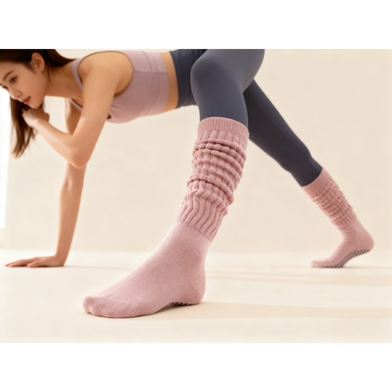 Yoga Fitness Gym - النساء القطن عدم الانزلاق جوارب بيلاتيه