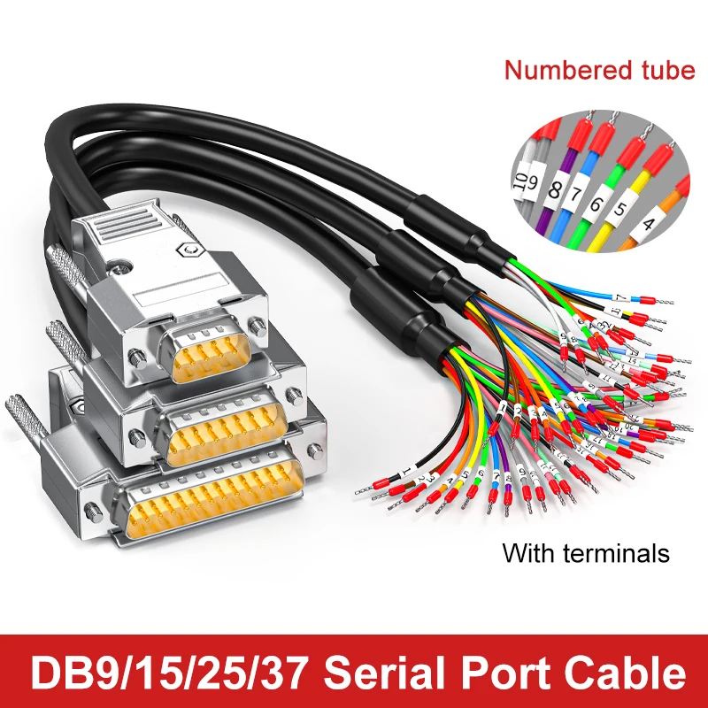 Dip Bar Parallel - DB9 DB15 DB25 خط موصل المنفذ