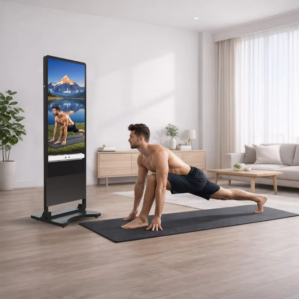 Yoga Fitness Hotel - مرآة ذكية للياقة البدنية مقاس 43