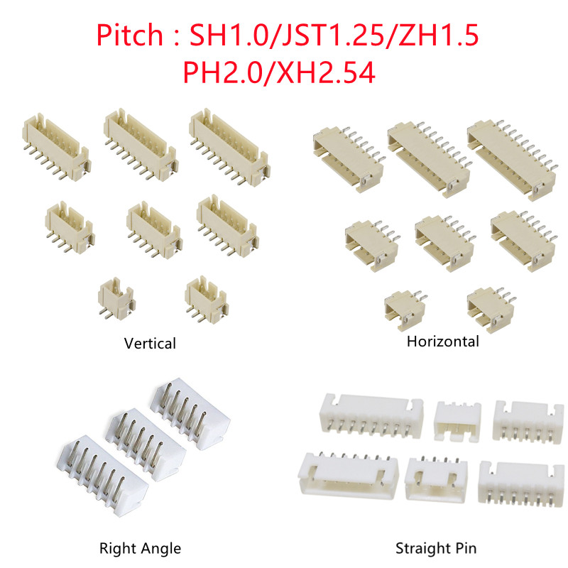 Dip Bar Parallel - 10 قطعة SH/JST/ZH/PH/XH الملعب 1.0 مللي