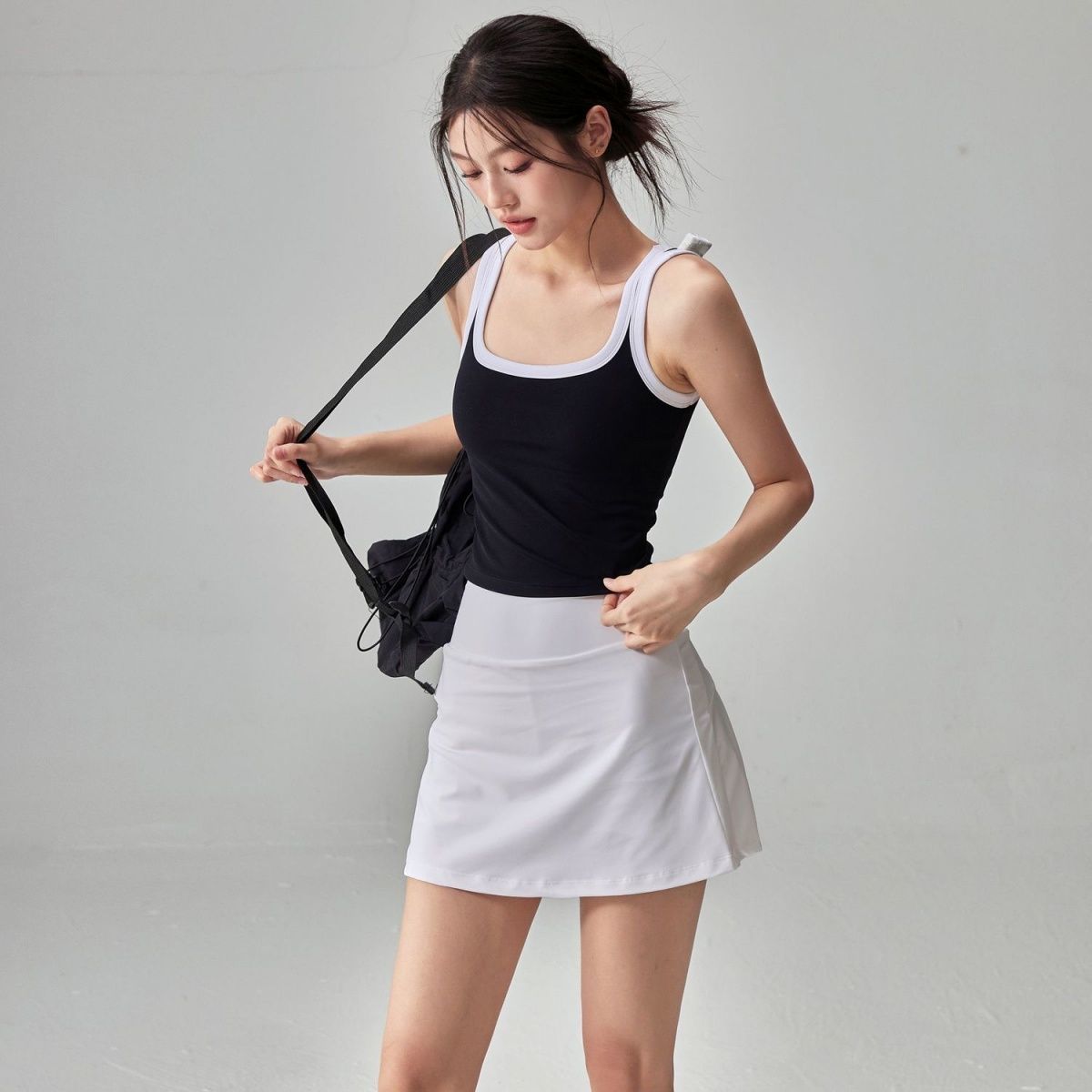 طقم يوجا جديد من قطعتين: حمالة - مراجعة Yoga Fitness Wear وسعره