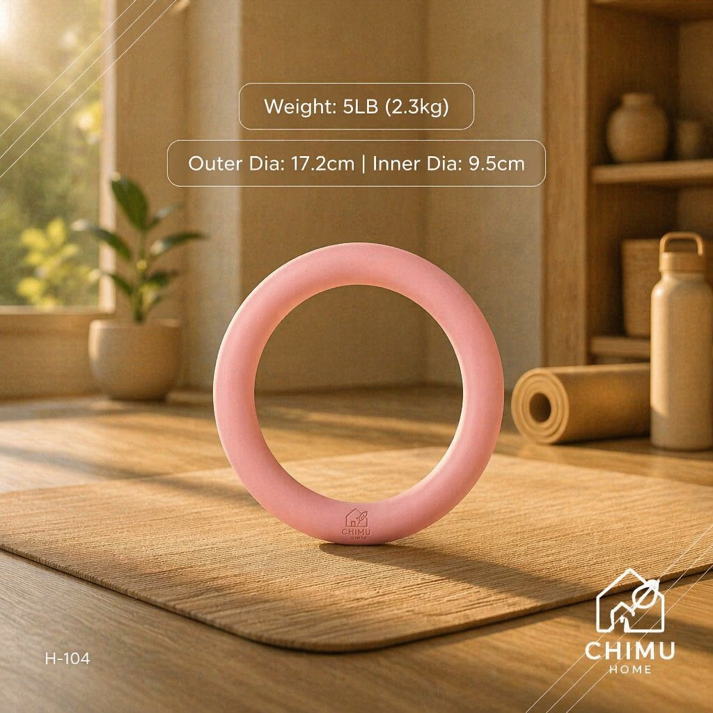 【CHIMU HOME】 حلقة يوجا سيليكون - مراجعة Yoga Fitness Gym وسعره