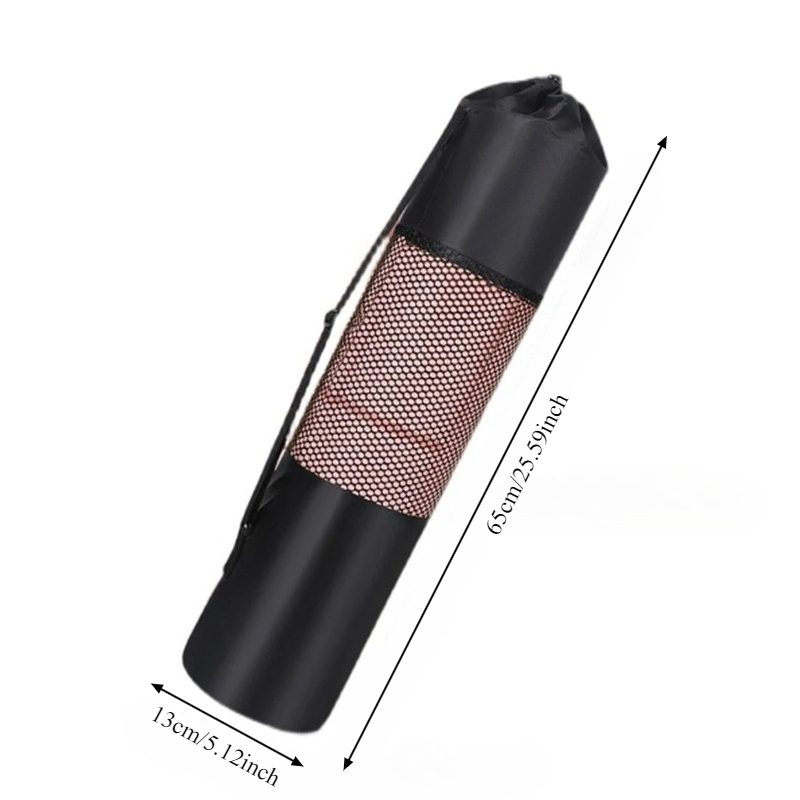 حقيبة شبكية لتخزين حصيرة اليوغ - مراجعة Yoga Mat For Fitness وسعره