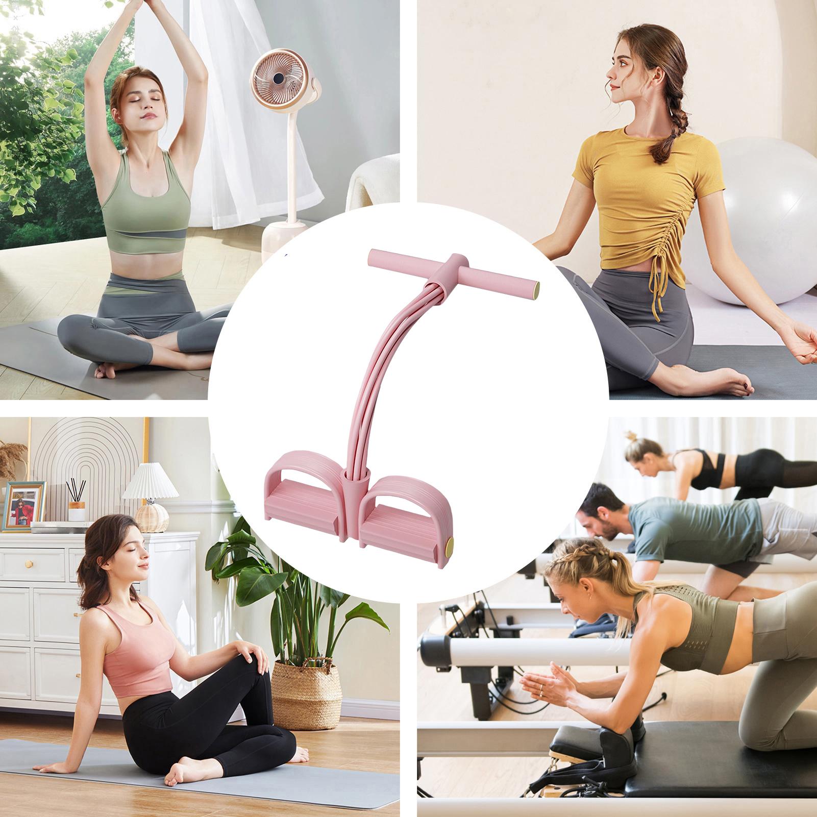 حبل سحب مرن بستة أنابيب مع مقا - مراجعة Yoga Fitness Hotel وسعره