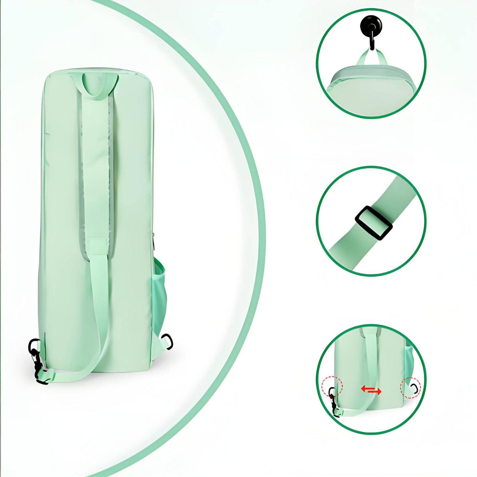 حقيبة يوغا صناعية مقاومة للماء - مراجعة Yoga Mat For Fitness وسعره