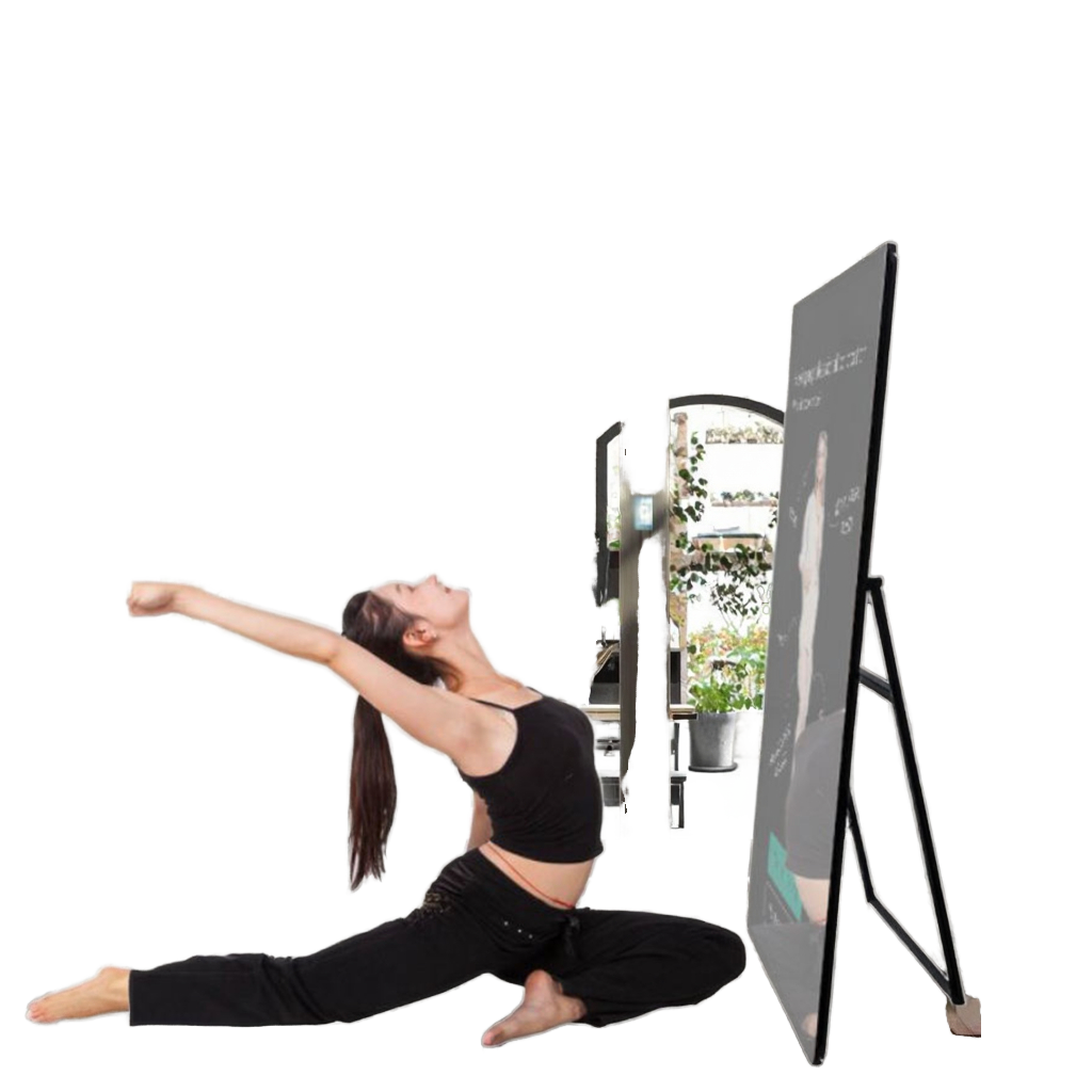 مرآة لياقة ذكية على شكل حرف A  - مراجعة Yoga Fitness Hotel وسعره