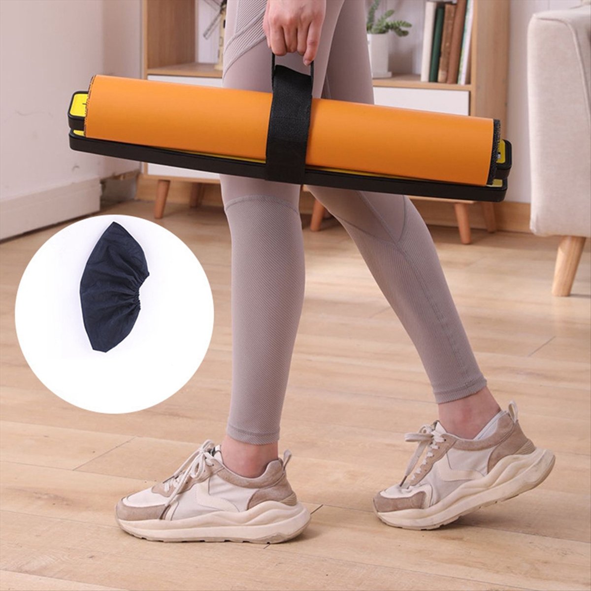 L79A لوح تزلج لليوجا واللياقة  - مراجعة Yoga Mat For Fitness وسعره