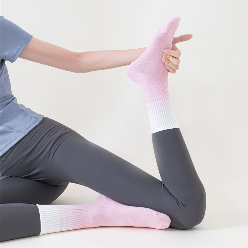 المهنية منتصف العجل الجوارب ال - مراجعة Yoga Fitness Wear وسعره